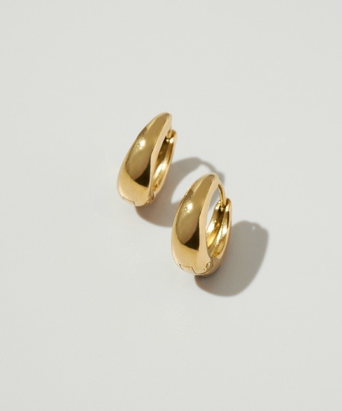 GOLDY(ゴールディ)の「【金属アレルギー軽減】ナロー ドロップ ワンタッチ ステンレス ピアス(ピアス(両耳用)・レディース・シルバー/ゴールド・FREE)」の6枚目の写真