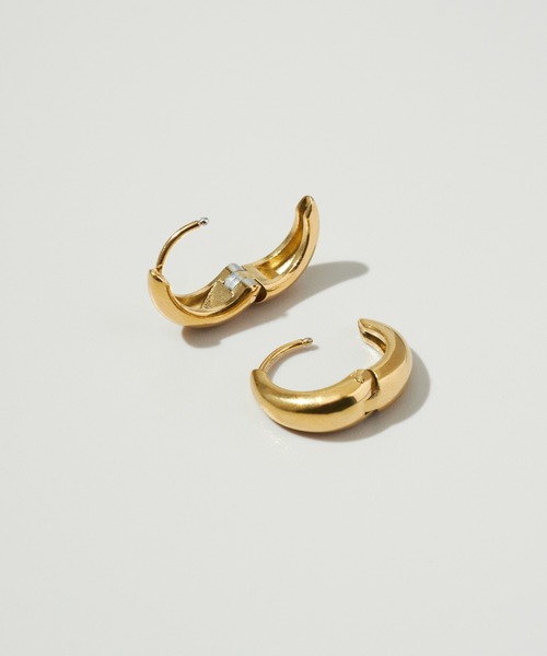 GOLDY(ゴールディ)の「【金属アレルギー軽減】ナロー ドロップ ワンタッチ ステンレス ピアス(ピアス(両耳用)・レディース・シルバー/ゴールド・FREE)」の8枚目の写真