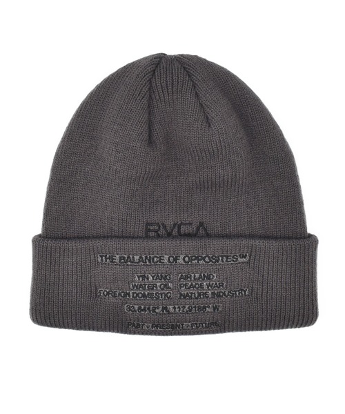 RVCA/ルーカ ビーニー SIGNAL BEANIE BF042-907（ニットキャップ