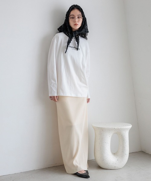 セール】プリントロゴTシャツLS 580981（Tシャツ/カットソー）｜LOWRYS