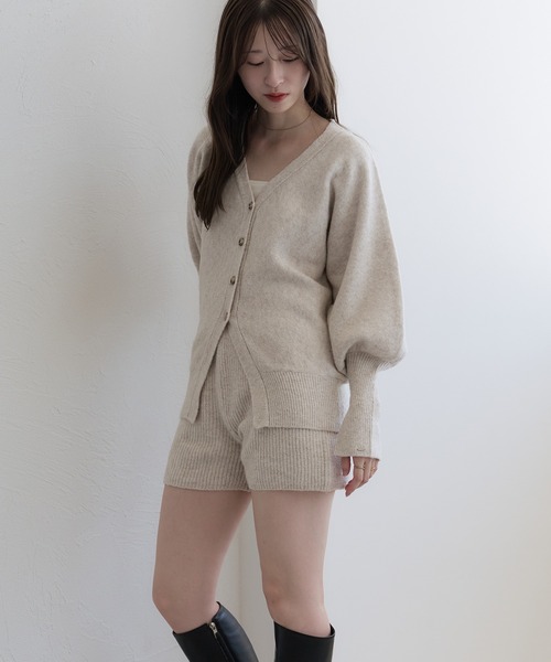 新品未使用misha and puff ニットショートパンツ ニットショートパンツ[品番：MKSW0056692]｜dazzlin（ダズリン