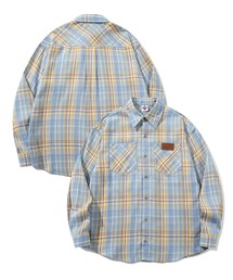 HOOK（フック）の「HOOK -original-　レトロ古着風 チェック柄オーバーサイズシャツ（シャツ/ブラウス）」