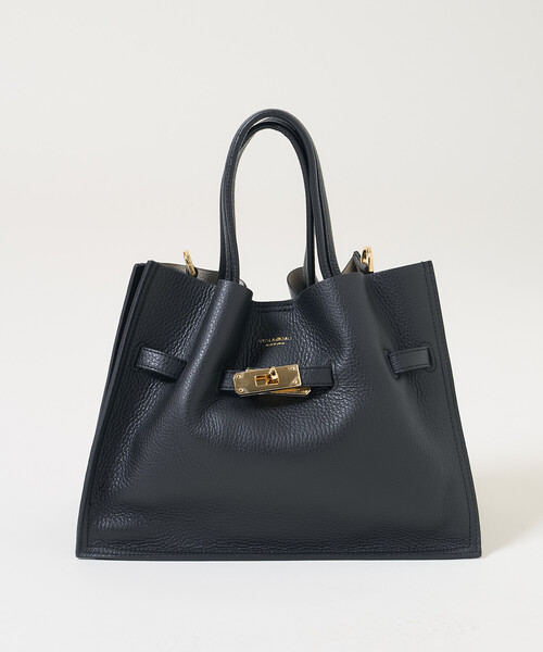 VIOLAd'ORO/ヴィオラドーロ TRERO/シュリンク クロア トートバッグ M