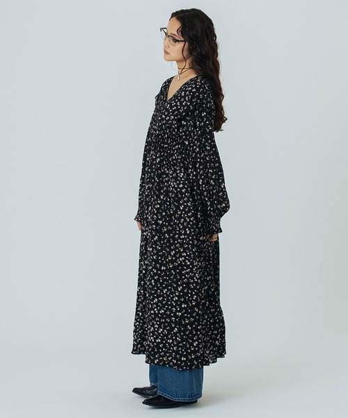 ROSE BUD（ローズバッド）の「VOLUME DRESS（ワンピース・レディース・グレー/ブラック・ONE SIZE）」の22枚目の写真