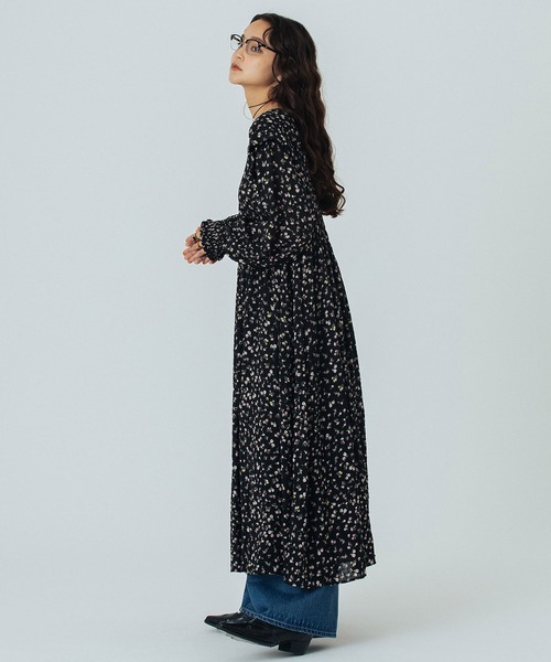 ROSE BUD（ローズバッド）の「VOLUME DRESS（ワンピース・レディース・グレー/ブラック・ONE SIZE）」の21枚目の写真