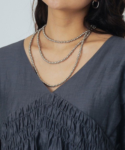 ROSE BUD（ローズバッド）の「VOLUME DRESS（ワンピース・レディース・グレー/ブラック・ONE SIZE）」の15枚目の写真