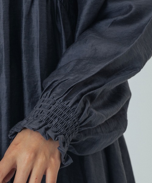 ROSE BUD（ローズバッド）の「VOLUME DRESS（ワンピース・レディース・グレー/ブラック・ONE SIZE）」の12枚目の写真