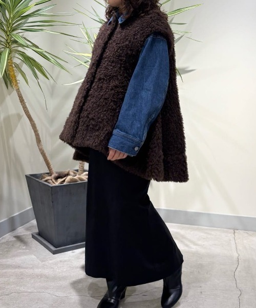 ◇ボアジャケット（その他アウター）｜LE PHIL（ルフィル）の