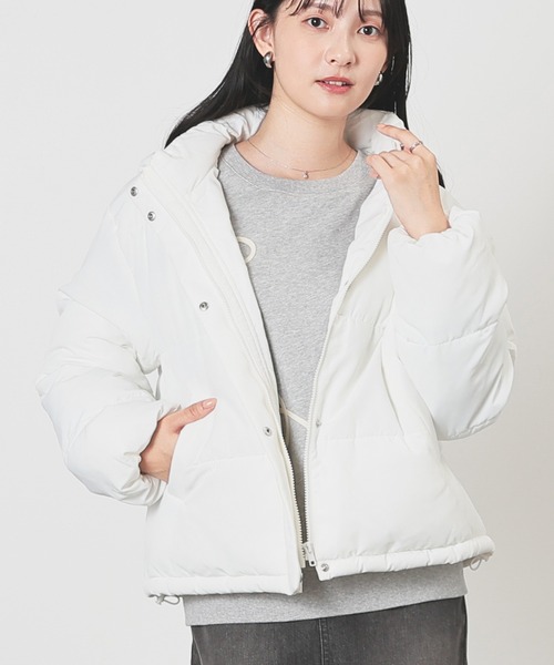 セール】【非フッ素撥水加工】ファイバーダウンブルゾン（ブルゾン