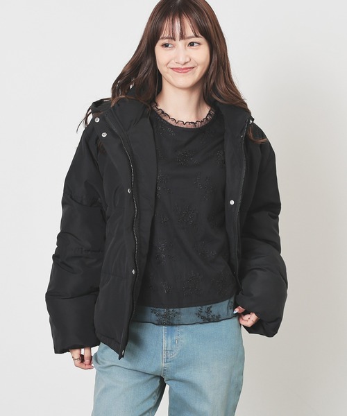 非フッ素撥水加工】ファイバーダウンブルゾン（ブルゾン）｜Honeys