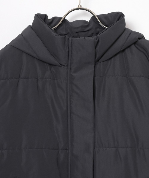 Honeys（ハニーズ）の「【非フッ素撥水加工】ファイバーダウンブルゾン（ブルゾン・レディース・ピンク/サックスブルー/ベージュ/ブラック/ホワイト・L/M/LL/S）」の19枚目の写真