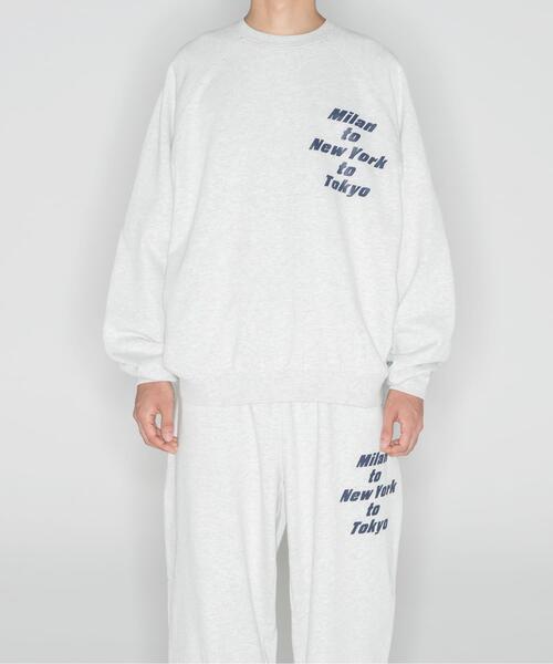 LOTTO（ロット）の「LOTTO　M/N/T LOGO SWEAT PULLOVER（スウェット・メンズ・グレー/ブラック/ネイビー・MEDIUM/LARGE/X-LARGE/XX-LARGE）」の4枚目の写真