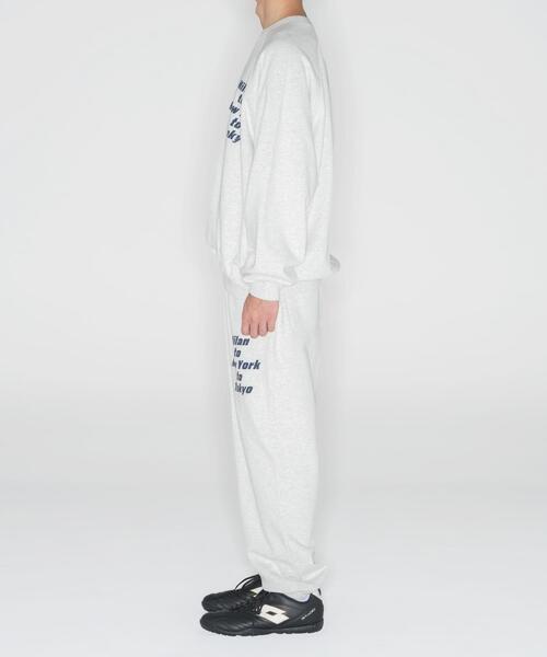 LOTTO（ロット）の「LOTTO　M/N/T LOGO SWEAT PULLOVER（スウェット・メンズ・グレー/ブラック/ネイビー・MEDIUM/LARGE/X-LARGE/XX-LARGE）」の8枚目の写真