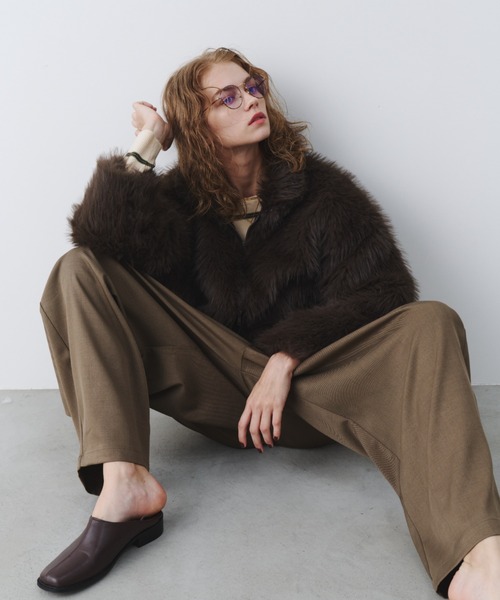 bita.(ビタ)の「センターシーム2wayフラットシューズ(ローファー・レディース・ブラウン/ベージュ/ブラック・MEDIUM/LARGE)」の5枚目の写真