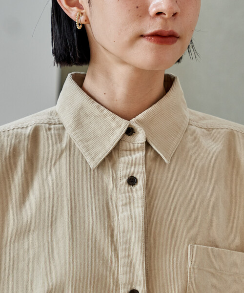 セール】コーデュロイ シャツワンピース（ワンピース）｜FREAK'S STORE