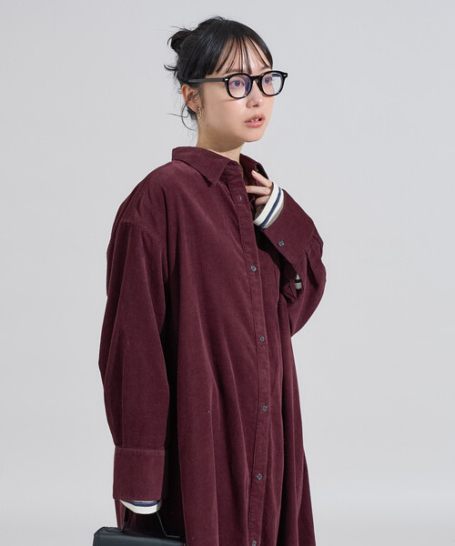 セール】コーデュロイ シャツワンピース（ワンピース）｜FREAK'S STORE