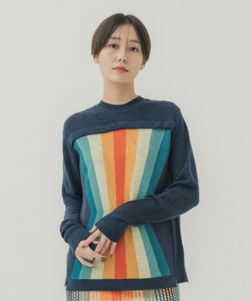 ブランド古着】TAN｜タン（レディース）のニット/セーター（ブルー