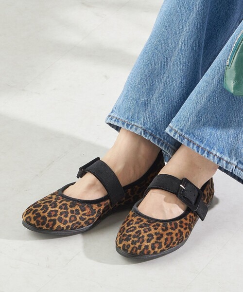 MACARENA: レオパード メリー ジェーン（バレエシューズ