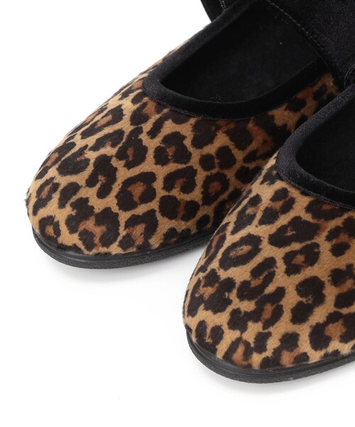 SHIPS(シップス)の「MACARENA: レオパード メリー ジェーン(バレエシューズ・レディース・ブラウン・38/37/36)」の12枚目の写真