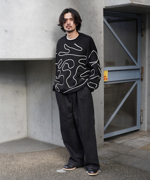 Aphlotus（アプロタス）の「イージータックデニムスラックス（デニムパンツ・メンズ・ブラック/ブルー・LARGE/MEDIUM/SMALL）」の17枚目の写真