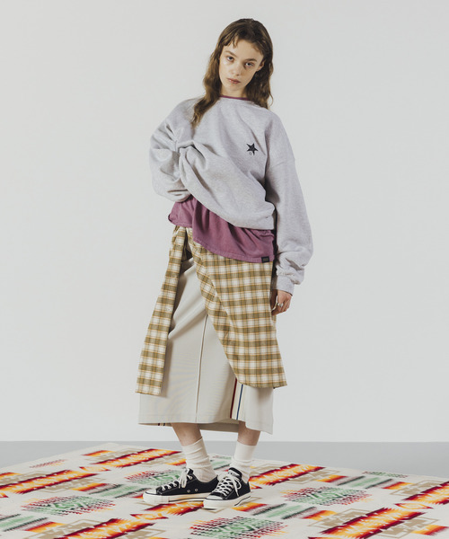 PENDLETON(ペンドルトン)の「【PENDLETON】FLANNEL CHECKED MULTI DRESS(シャツワンピース・レディース・サックスブルー/ピンク/ベージュ・FREE)」の5枚目の写真