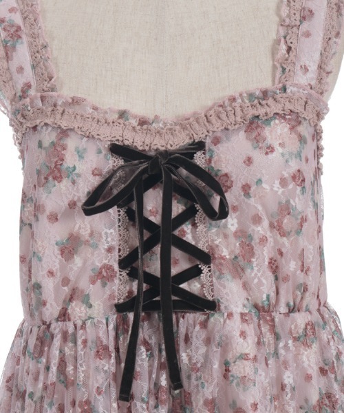 花柄レースチュニック（チュニック）｜axes femme（アクシーズ