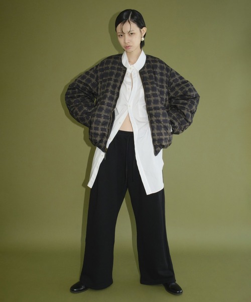 CLANE（クラネ）の「CLANE x FRGMT REVERSIBLE MA-1（MA-1・レディース・カーキ/ブラック・S/M）」の3枚目の写真