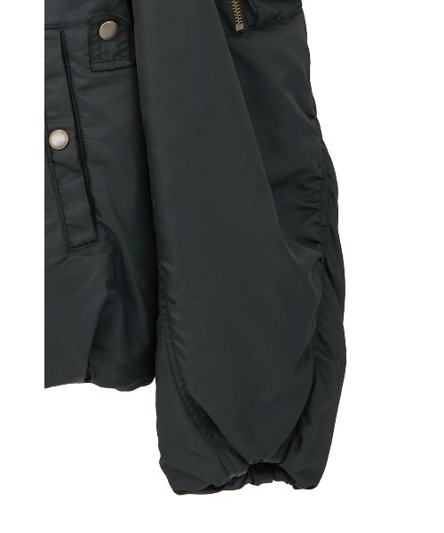 CLANE（クラネ）の「CLANE x FRGMT REVERSIBLE MA-1（MA-1・レディース・カーキ/ブラック・S/M）」の7枚目の写真