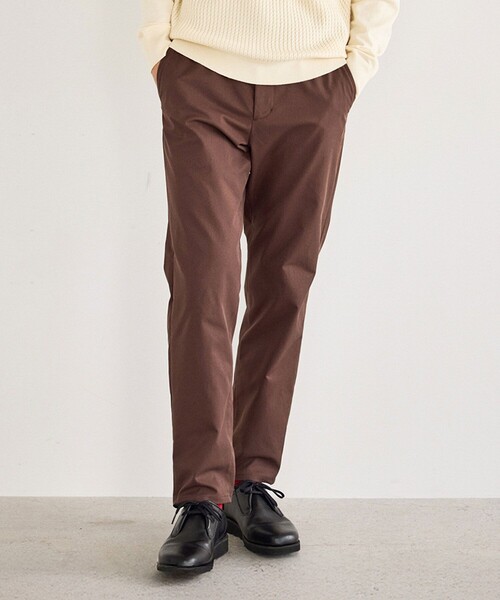  j.n.r.d（ジェー・エヌ・アール・ディー）の「SORONAブライトチノイージーパンツ（スラックス・メンズ・ブラック/ベージュ/ダークブラウン・S/LL/L/M）」の14枚目の写真