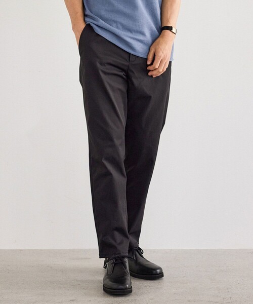  j.n.r.d（ジェー・エヌ・アール・ディー）の「SORONAブライトチノイージーパンツ（スラックス・メンズ・ブラック/ベージュ/ダークブラウン・S/LL/L/M）」の13枚目の写真