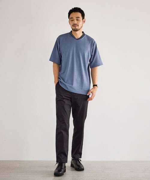  j.n.r.d（ジェー・エヌ・アール・ディー）の「SORONAブライトチノイージーパンツ（スラックス・メンズ・ブラック/ベージュ/ダークブラウン・S/LL/L/M）」の21枚目の写真