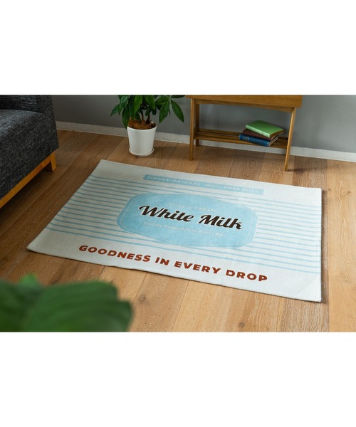 ブリッド ラベル ラグ / BRID LABEL RUG［90×130］（ラグ/マット