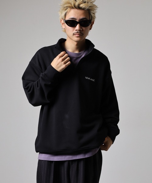 NEW JACK 4人組ハーフジップトレーナー（スウェット）｜in the attic