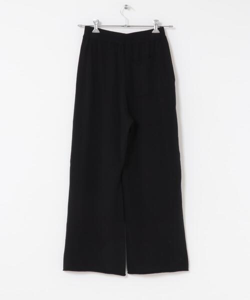 URBAN RESEARCH ROSSO WOMEN(アーバンリサーチ ロッソ)の「メリノウールニットパンツ(その他パンツ・レディース・ブラック/アイボリー・FREE)」の21枚目の写真
