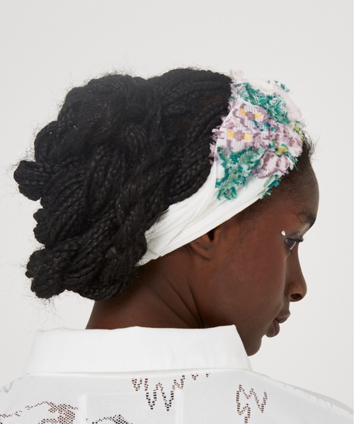 bedsidedrama(ベットサイドドラマ)の「Dancing Hairband(ヘアバンド・レディース・ブラック/ホワイト・1)」の2枚目の写真
