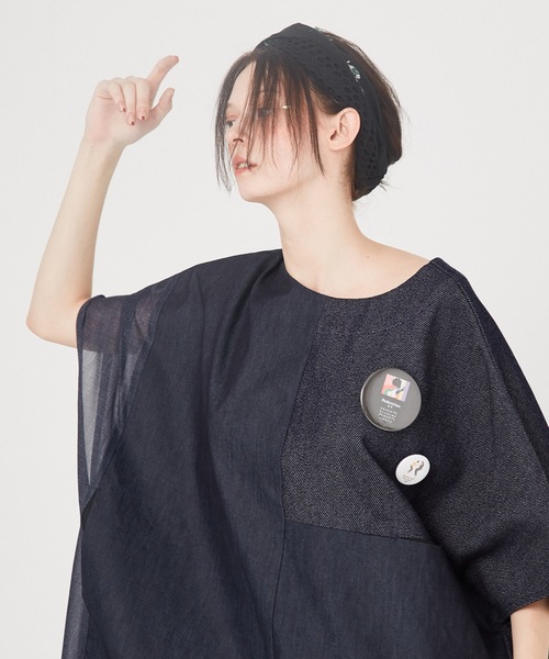 bedsidedrama(ベットサイドドラマ)の「Dancing Hairband(ヘアバンド・レディース・ブラック/ホワイト・1)」の1枚目の写真