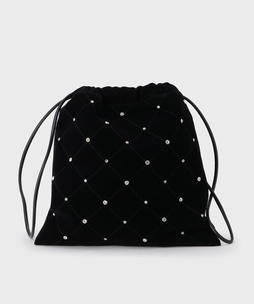 UNTITLED（アンタイトル）の「ビジューショルダー（ショルダーバッグ・レディース・ブラック・99）」の2枚目の写真