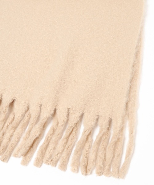 BAYFLOW(ベイフロー)の「静電気軽減マフラー(マフラー・レディース・オレンジ/ベージュ/ブルー/オフホワイト・FREE)」の7枚目の写真