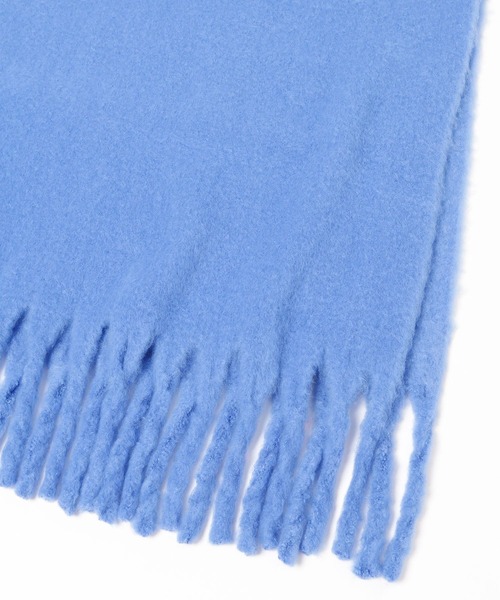 BAYFLOW(ベイフロー)の「静電気軽減マフラー(マフラー・レディース・オレンジ/ベージュ/ブルー/オフホワイト・FREE)」の8枚目の写真