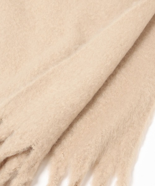 BAYFLOW(ベイフロー)の「静電気軽減マフラー(マフラー・レディース・オレンジ/ベージュ/ブルー/オフホワイト・FREE)」の10枚目の写真