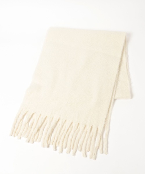 BAYFLOW(ベイフロー)の「静電気軽減マフラー(マフラー・レディース・オレンジ/ベージュ/ブルー/オフホワイト・FREE)」の17枚目の写真