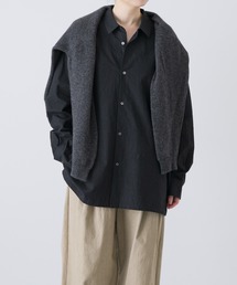 かぐれ | 『ユニセックス』コットンレギュラーカラーボックスシャツ(シャツ/ブラウス)