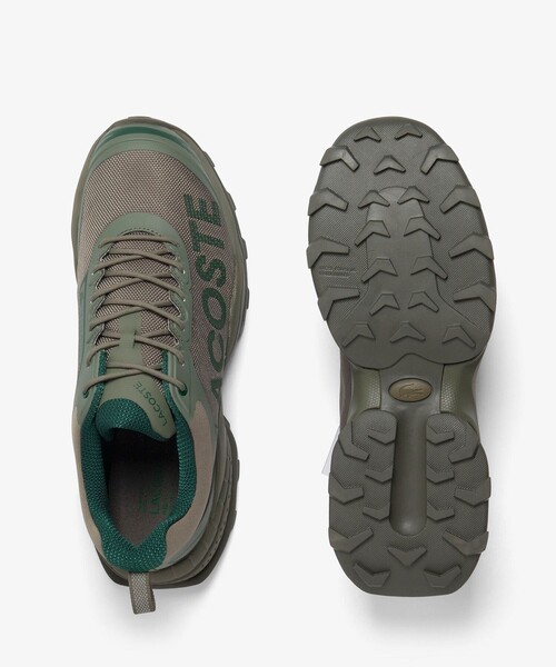 LACOSTE(ラコステ)の「メンズ LGUARD BRKR CTT 225 1 SMA(スニーカー・メンズ・カーキ/ブラック×ブラック・25.5cm/26.5cm/28.5cm/25.0cm/26.0cm/27.0cm/28.0cm)」の13枚目の写真