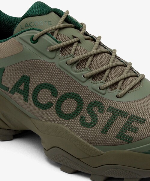 LACOSTE(ラコステ)の「メンズ LGUARD BRKR CTT 225 1 SMA(スニーカー・メンズ・カーキ/ブラック×ブラック・25.5cm/26.5cm/28.5cm/25.0cm/26.0cm/27.0cm/28.0cm)」の15枚目の写真