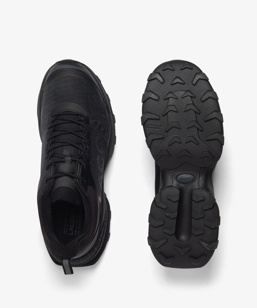 LACOSTE(ラコステ)の「メンズ LGUARD BRKR CTT 225 1 SMA(スニーカー・メンズ・カーキ/ブラック×ブラック・25.5cm/26.5cm/28.5cm/25.0cm/26.0cm/27.0cm/28.0cm)」の5枚目の写真