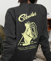 【COBMASTER/コブマスター】 ピグメント加工 ロゴプリント クルーネック ロンT