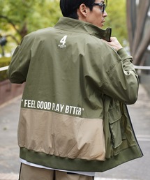 LUXE/R（ラグジュ）の「(RM)【LUXE/R GOLF】ストレッチ クロス スタンド ジップ ブルゾン（ブルゾン）」