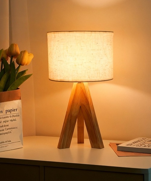 Made in I(ChCAC)̖kWood table lamp(Ɩ)