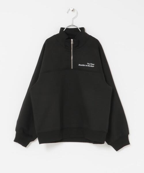 URBAN RESEARCH DOORS（アーバンリサーチドアーズ）の「『WEB/一部店舗限定』『セットアップ対応』ハーフジップダンボールプルオーバー(KIDS)（スウェット・キッズ・ベージュ/ブラック/グレー・150）」の13枚目の写真