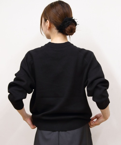 RYE TENDER(ライテンダー)の「RYE TENDER/ライテンダー マディソンセーター MADISON SWEATER(ニット/セーター・メンズ・ブラック/ヘザーグレー・2/1/0)」の9枚目の写真